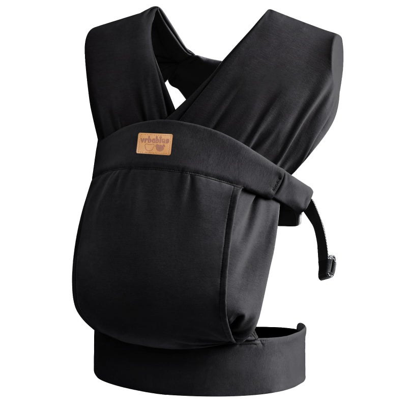 vrbabies Baby Wraps Carrier Sling, Baby Carrier for Newborns and Toddlers,Skin-Friendly and Soft Front Baby Carrier Wrap Perfect Newborn Gifts - Image 1