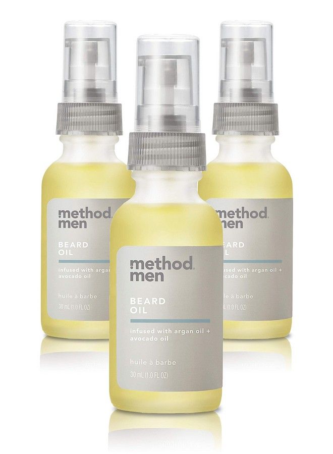Method Men Beard Oil Sea + Surf 1 Ounce 3 Pack - Image 1