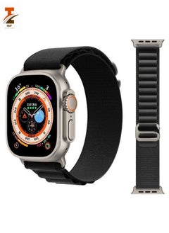 Alpine Loop Band 49mm 45mm 44mm for Apple Watch Series Ultra/8/SE/7/6/5/4/3/2/1 Nylon Woven Textile Loop Sport Strap Wristband