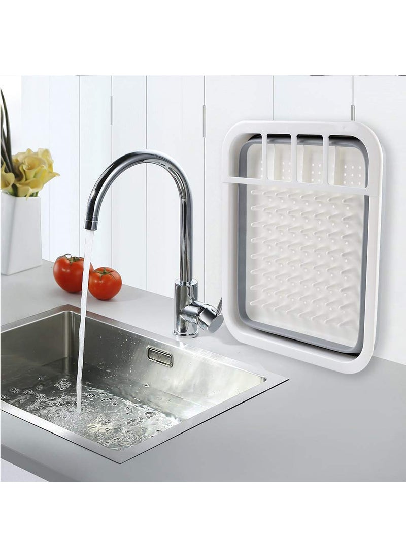RIVUGJA RIVUGJA Multi Functional Portable Collapsible Silicone Dish Drainer  - Image 3