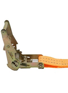 Crevizon Crevizon Ratchet Tie Down Heavy Duty Set 25 mm Hooks Load securing Straps Tensioning Belt  - Image 3