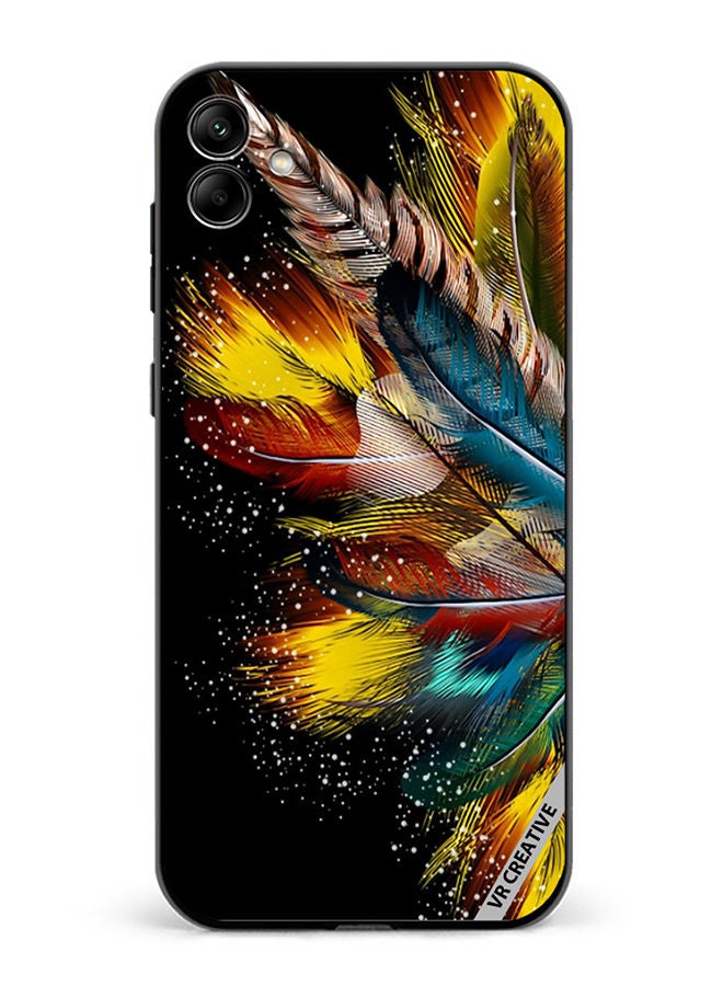 VR CREATIVE Protective Case Cover For Samsung Galaxy A04 Flower Design Multicolour - Image 1