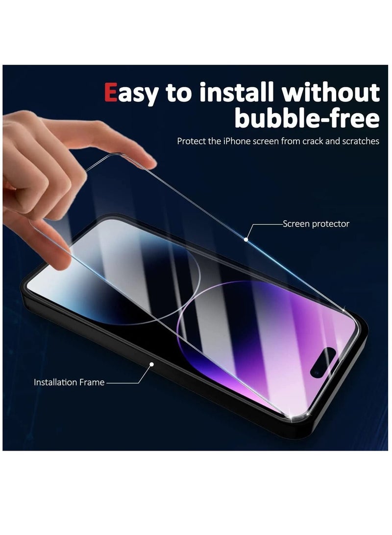 DUSALA Designed for iPhone 14 Pro Case with 1 Pack Screen Protector Liquid Silicone Ultra Slim Shockproof Protective Phone Case with Soft Anti-Scratch Microfiber Lining 6.1 inch - Image 5