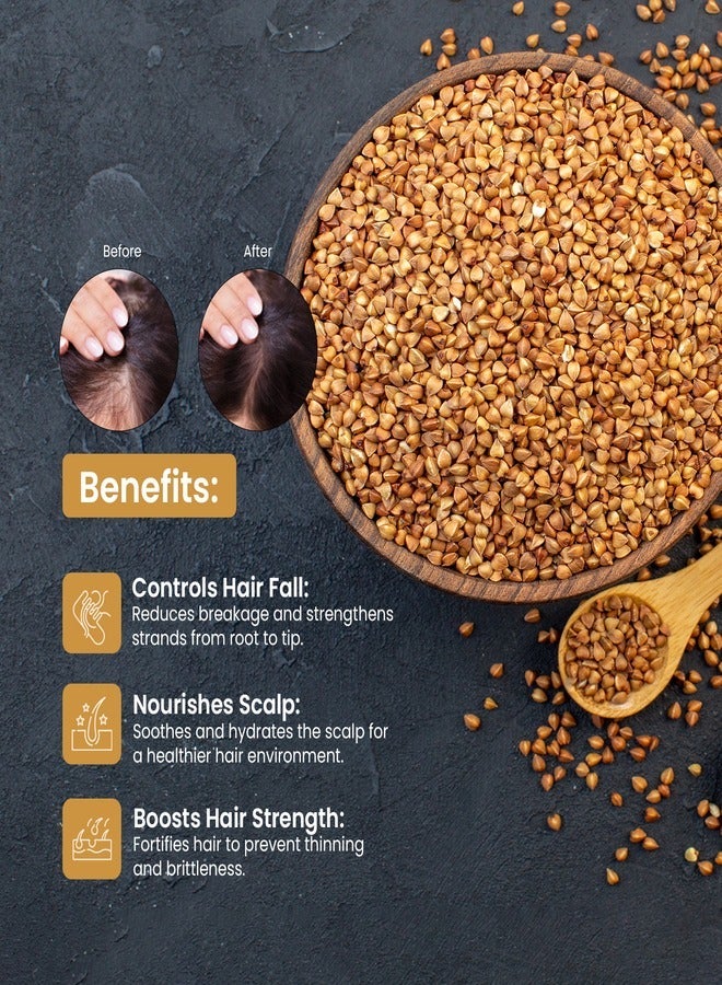 ruwaa Vetiver and Fenugreek Hairfall control Hair Oil 165ml - Image 4