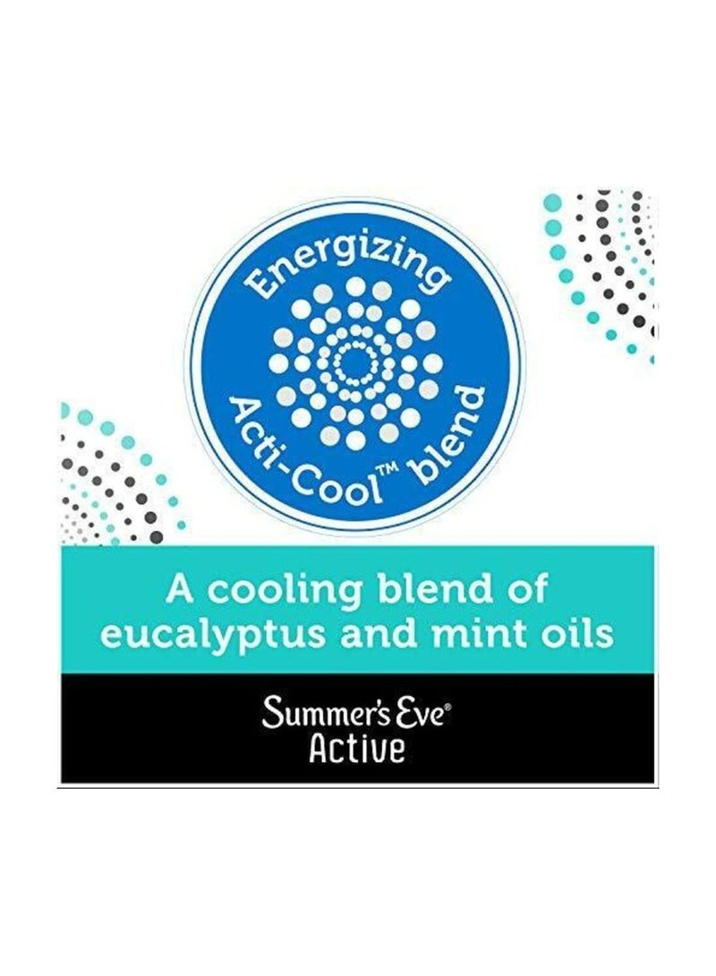 Summer's Eve Active Cleansing wash Cools with a Boost of Freshness - 354 ml - Image 3