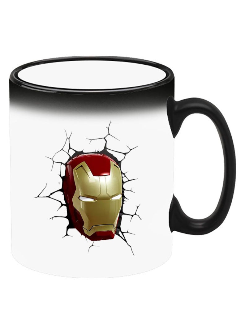 Theodor فنجان سيراميك حساس للحرارة يتغير لونه، الصورة تظهر عند إضافة سائل ساخن! آيرون مان - Image 2