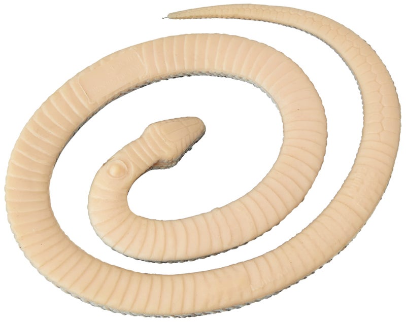 Wild Republic Rock Python, Rubber Snake Toy, Gifts for Kids, Educational Toys, 26", Multi - Image 3