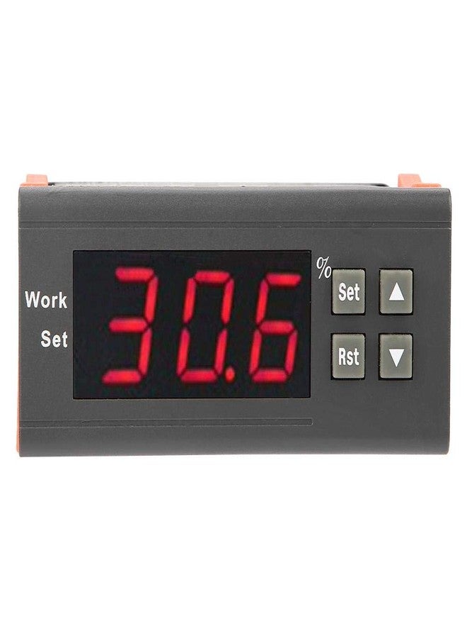 Wal front Humidity Controller SVWL-8040 220V LED Digital Air Humidity Control Meter with Temperature Sensor Probe 1%-99% RH - Image 5