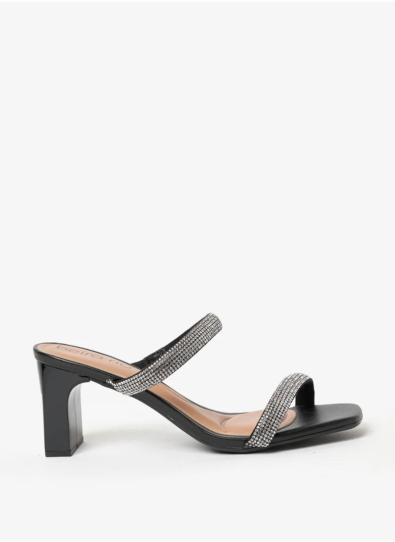 Beira Rio Austinn Mid Strap High Heel Sandal