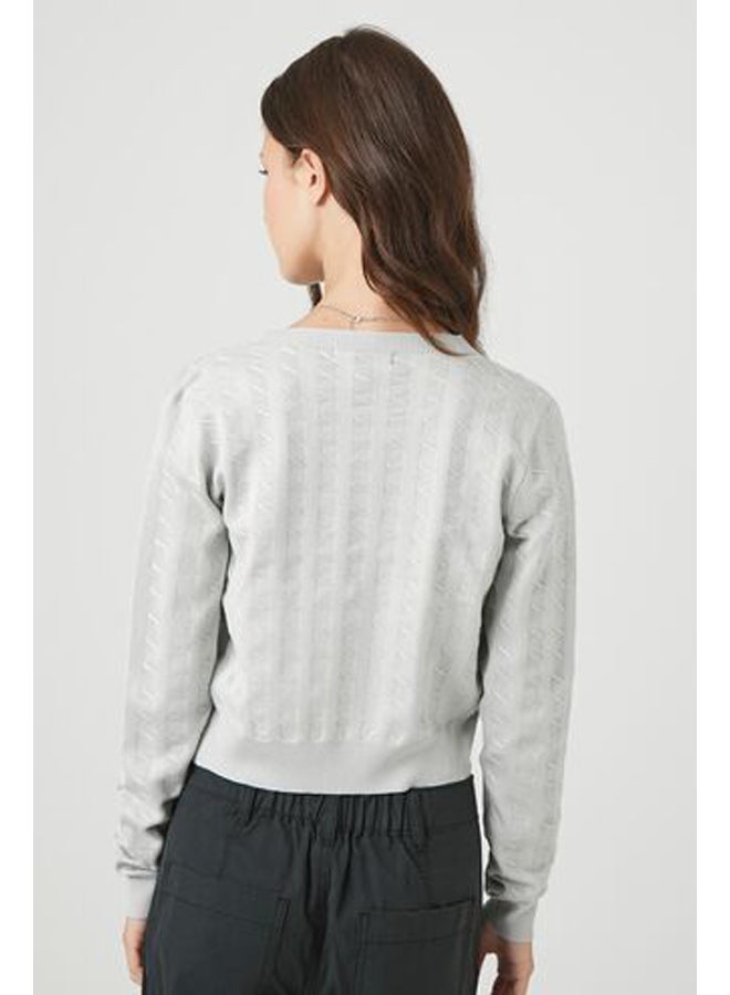 FOREVER 21 سترة كارديجان قصيرة - Image 3