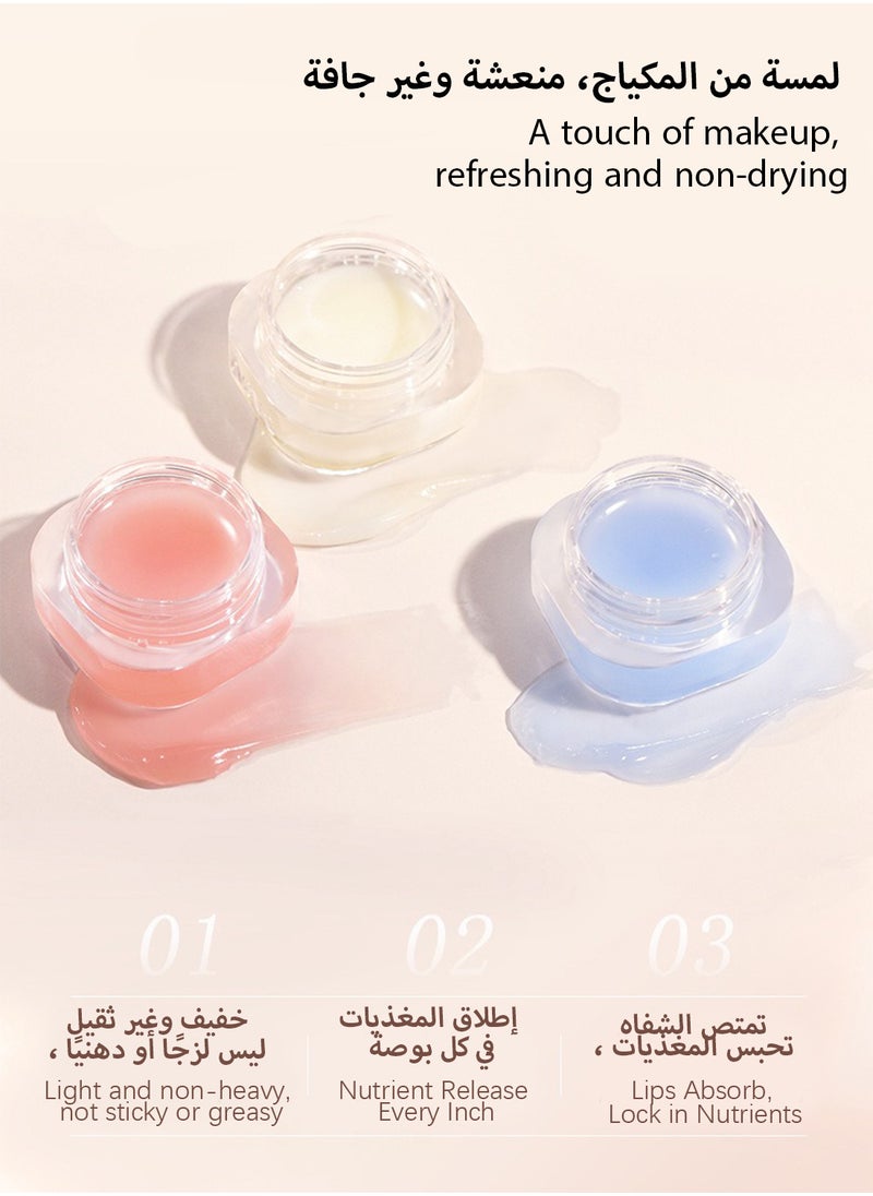 Novo - Day and Night Lip Mask, Moisturizing Hydrating Ultra-Nourishing Exfoliating Lip Care, Infused with Castor Seed Oil, Reduces Fine Lines, Restore and Plump Cracked Dry Chapped Lips 5.4G - Image 1