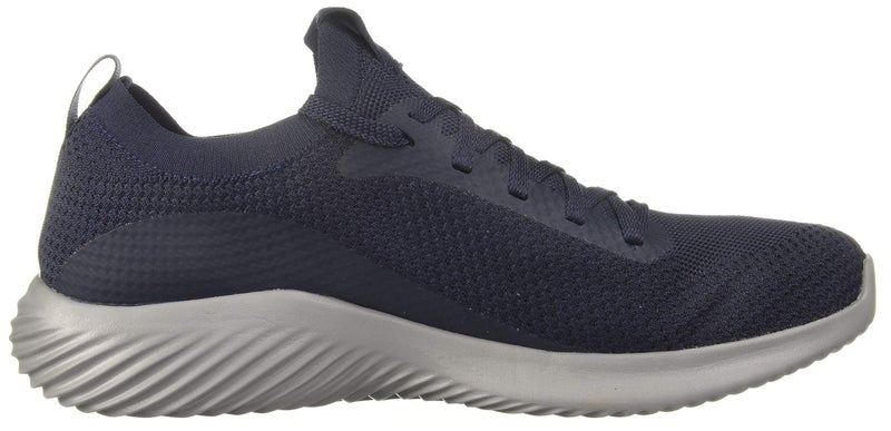 Skechers Mens Bounder-MIRKLE Navy/Gray Casual Shoe - 11 UK (52595) - Image 4