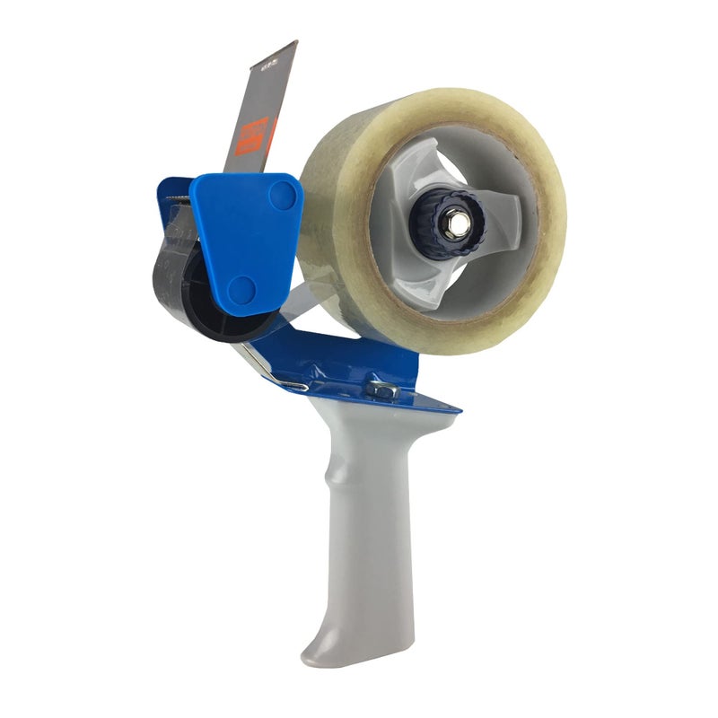 Uboxes Heavy Duty Tape Dispenser & 2 Rolls - Image 1
