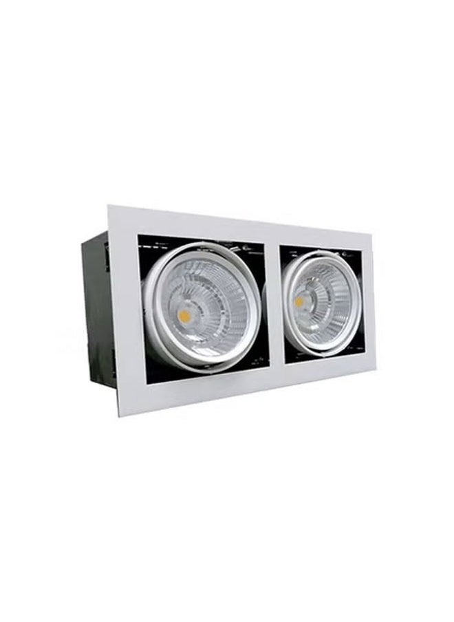 Grille movable downlight LED and Trans OSRAM, double warm light 20 watt B1140 - pzsku/ZC588989DD2D8EC17005FZ/45/_/1740486536/a14098a8-126a-4a1f-a73a-a13b46f14cca