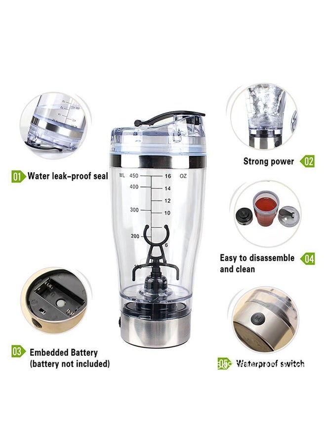 Sweet Life - Protein Powder Shaker Bottle 500ML Mixer Shaker USB Rechargeable Electric Mixing Cup Portable Bottle Protein Shaker Protein Cup Shaker - Image 1
