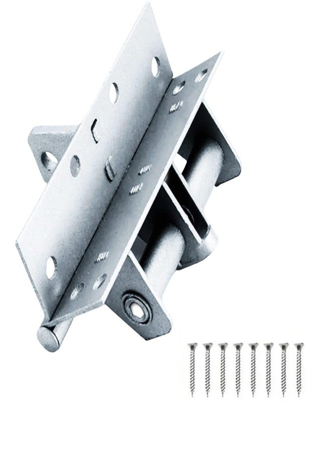 FAST Self Automatic Heavy Duty Door Closer Hinges 90 Degree Positioning, Doors Closer Hinge 1pcs (Silver) - Image 2