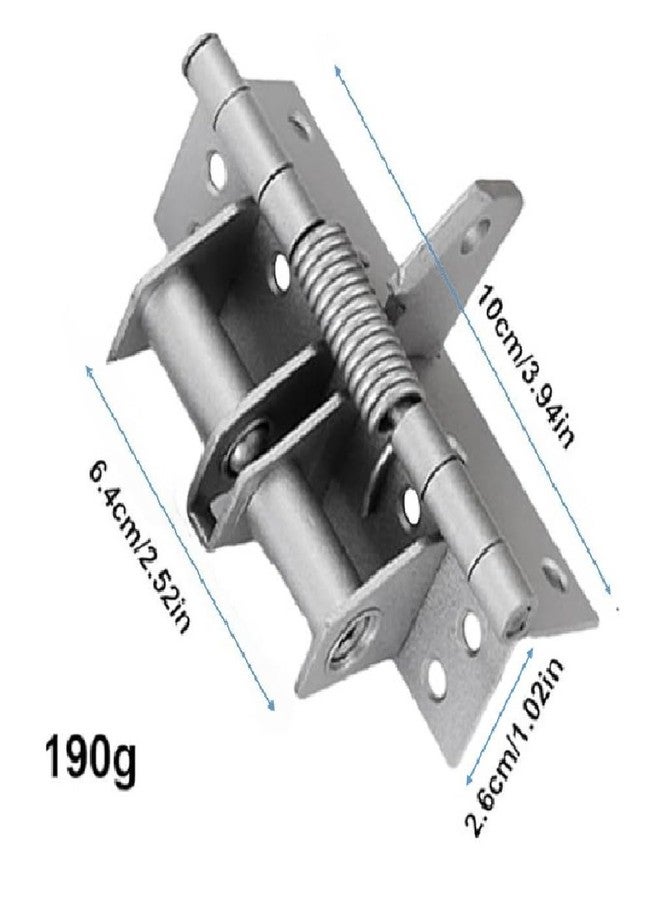 FAST Self Automatic Heavy Duty Door Closer Hinges 90 Degree Positioning, Doors Closer Hinge 1pcs (Silver) - Image 3