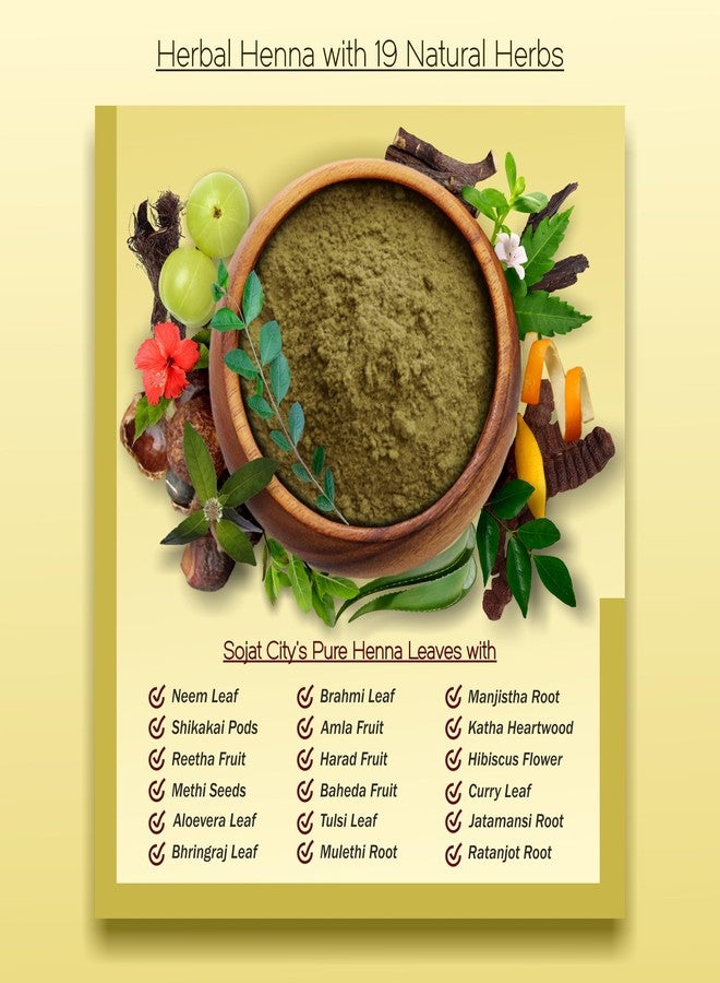 IYUSH Herbal Ayurveda Herbal Henna and Indigo Powder - 500gm | Indigo Powder Organic for Hair and Herbal Mehndi for Hair Color | Natural Hair Colour without Chemical | Herbal Hair Colour | 250gm each - Image 2