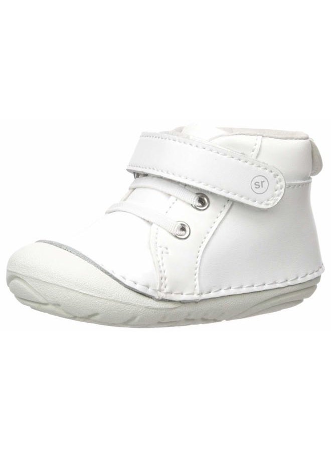 Boy's Soft Motion Frankie Athletic Sneaker, White, 3 Infant