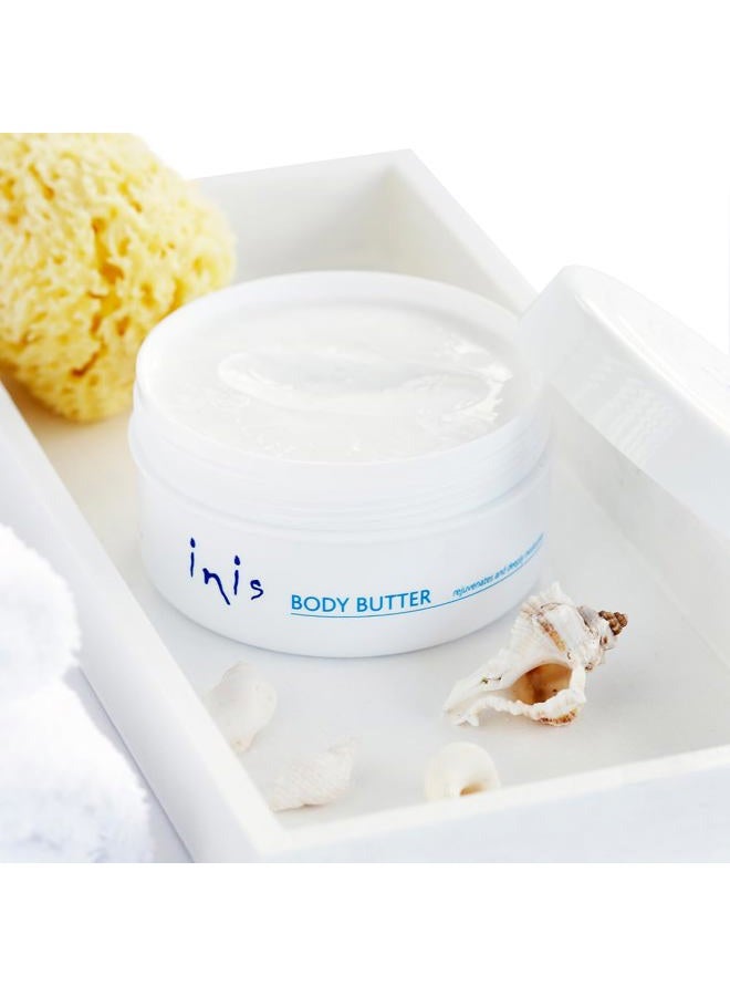 Inis Rejuvenating Body Butter - Scented Body Cream for Women and Men - Seaweed Enriched Shea Butter Moisturizer (10.1 fl oz) - Image 3