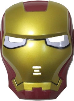 مارفل قناع Marvel Avengers قناع Iron Man المتوهج قناع عين خفيف زي البطل الخارق Iron Man Party Cosplay لحفلات الهالوين  - Image 2