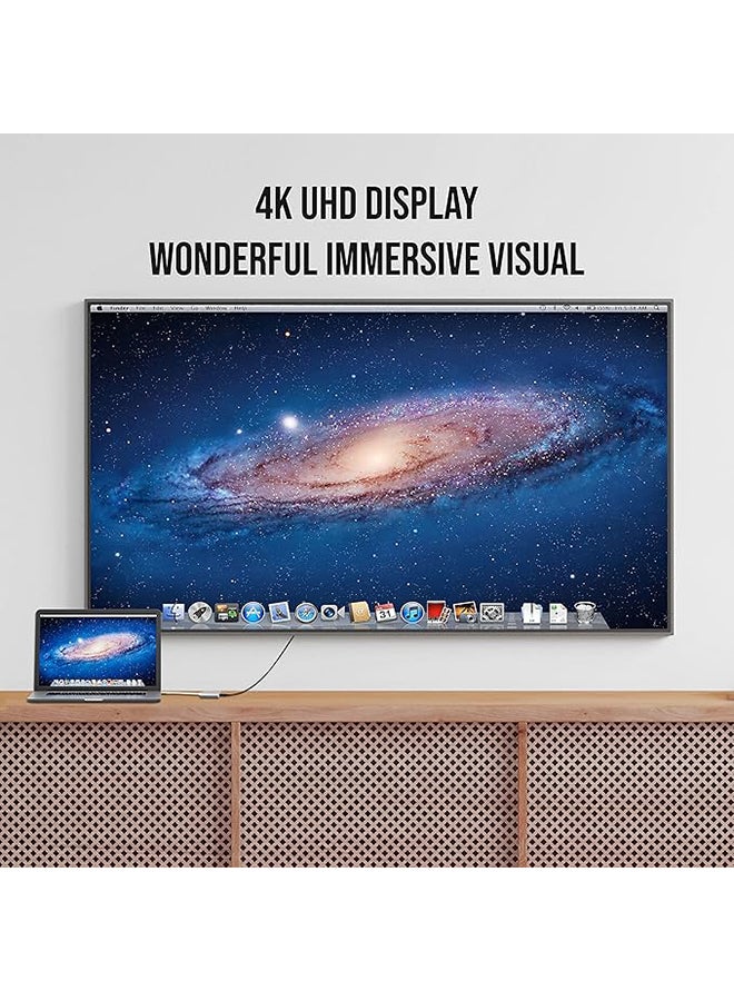 Quantum Renewed - 3 In 1 USB Type C to Hdmi 4K Adapter - Image 3