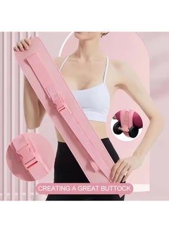 Generic Hip Thrust Belt for Dumbbells, Ultra-Durable Booty Belt for Hip Thrust Glute Trainer for Home Workouts with Slip-Resistant Padding (Only Hip Thrust Belt, Pink)  - Image 3