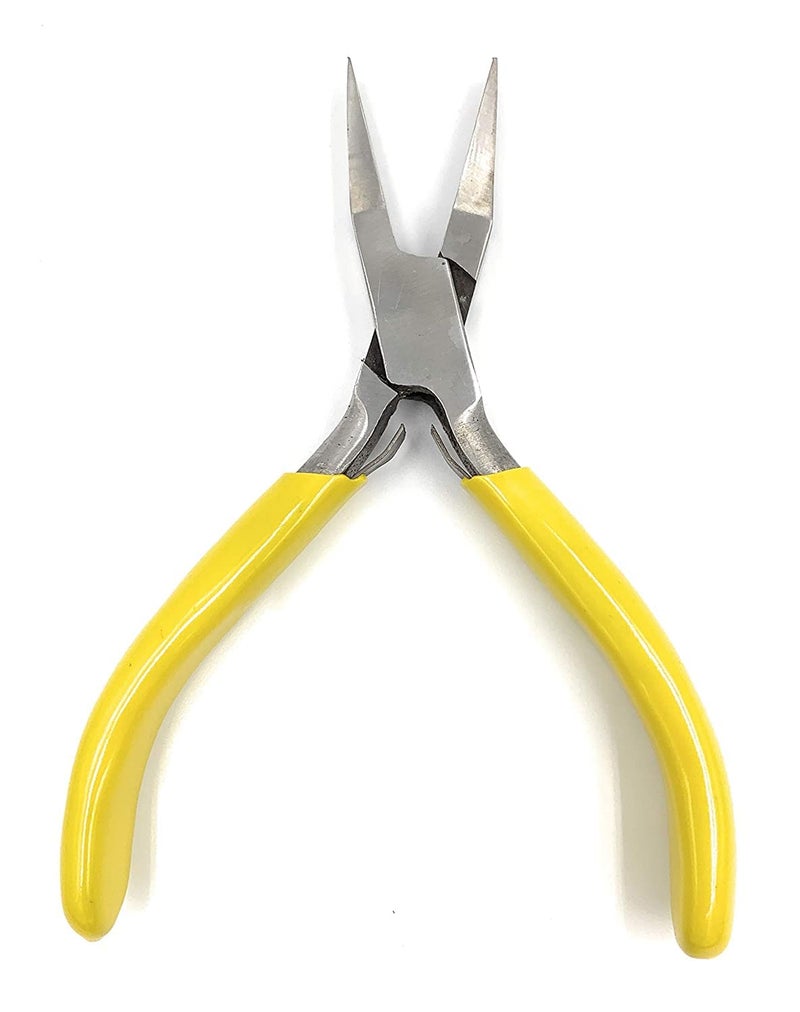 Fozti Flat Nose Hardened Steel Plier Multipurpose for Jewellery Making Wire Wrapping Beading Jewellery Model Making Hobby Crafts DIY - Image 2