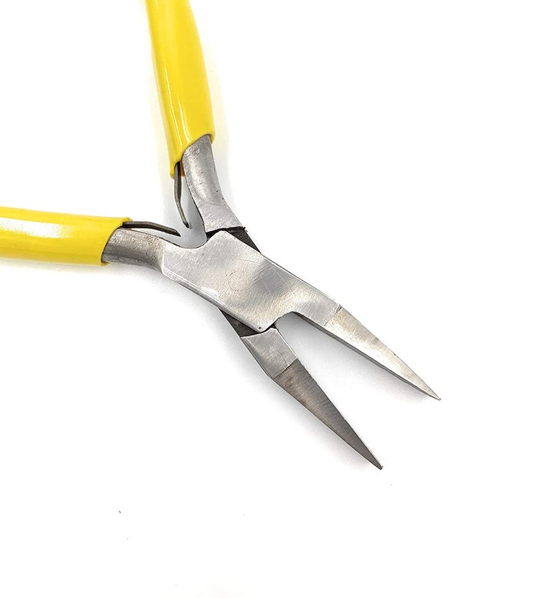 Fozti Flat Nose Hardened Steel Plier Multipurpose for Jewellery Making Wire Wrapping Beading Jewellery Model Making Hobby Crafts DIY - Image 4