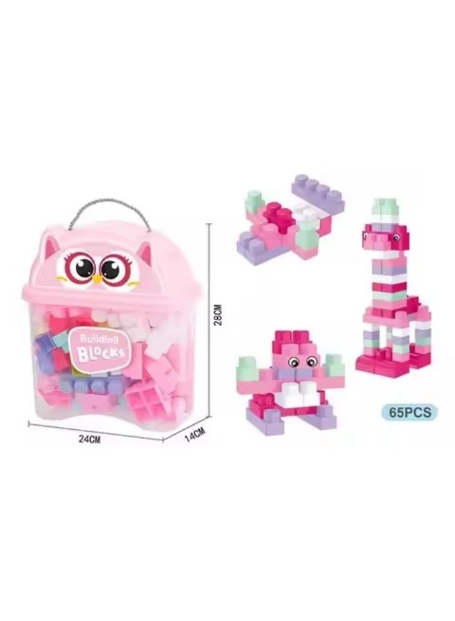 Educational Building Blocks – 65 Pieces  - Image 2