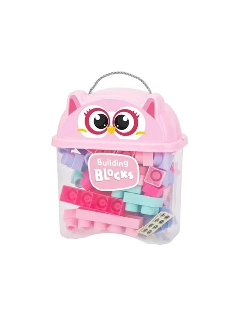 Educational Building Blocks – 65 Pieces  - Image 1