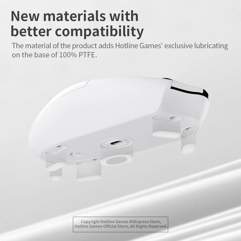 Hotline Games 3.0 Plus Mouse Feet Skates for Logitech G304 G305 Gaming Mouse, Rounded Curved Edges, 0.7mm, Feet Replacement - Image 4