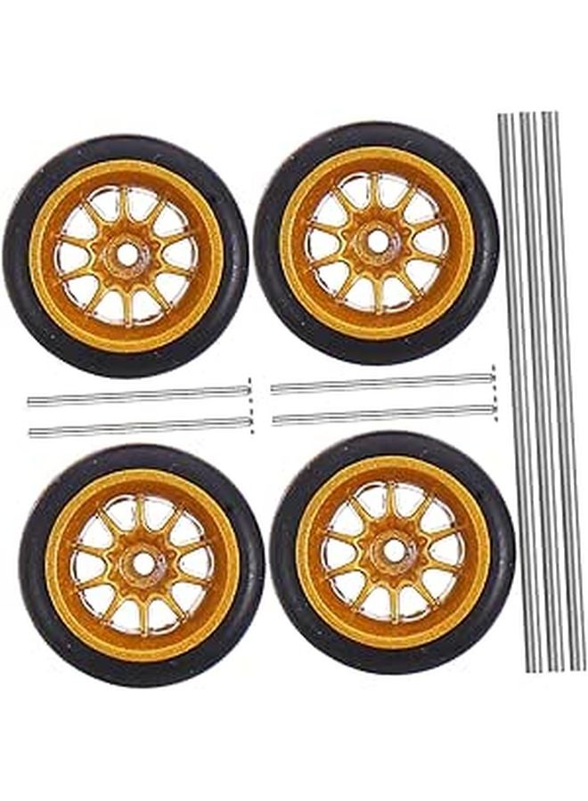 Replaceable Toy Car Wheels Tire Parts DIY Kit For Kids Realistic RC Model Accessories - Image 1