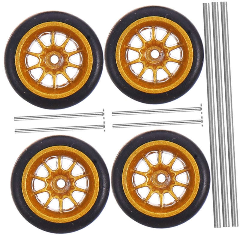 Replaceable Toy Car Wheels Tire Parts DIY Kit For Kids Realistic RC Model Accessories - Image 2