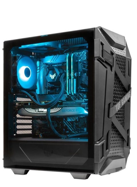 Team Arsenic Gaming PC- Intel Core i7-14700KF Processor, 20 Cores & 28 Threads, DDR5 32GB (2*16) Ram, 1TB NVMe M.2 PCIe SSD, Nvidia RTX 4060 Dual OC Edition 8GB GDDR6 Graphics Card, 2 Fan AIO Liquid Cooler, 650W 80 Plus Standard Power Supply, Windows 11 Pro | Wi-Fi