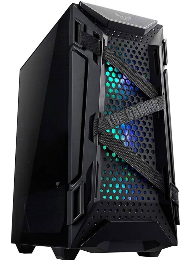NANOTECH - Team Arsenic Gaming PC- Intel Core i7-14700KF Processor, 20 Cores & 28 Threads, DDR5 32GB (2*16) Ram, 1TB NVMe M.2 PCIe SSD, Nvidia RTX 4060 Dual OC Edition 8GB GDDR6 Graphics Card, 2 Fan AIO Liquid Cooler, 650W 80 Plus Standard Power Supply, Windows 11 Pro | Wi-Fi - Image 1