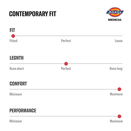 Dickies Women's V-Neck Top, Pewter, Small - Image 5