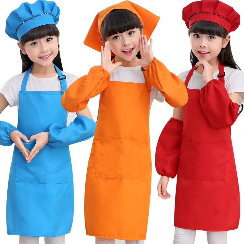 Customized Children'S Aprons With Logo, Kindergarten Painting Clothes, Art Painting Diy Kids Smocks, Advertising Aprons With Printing - Image 5