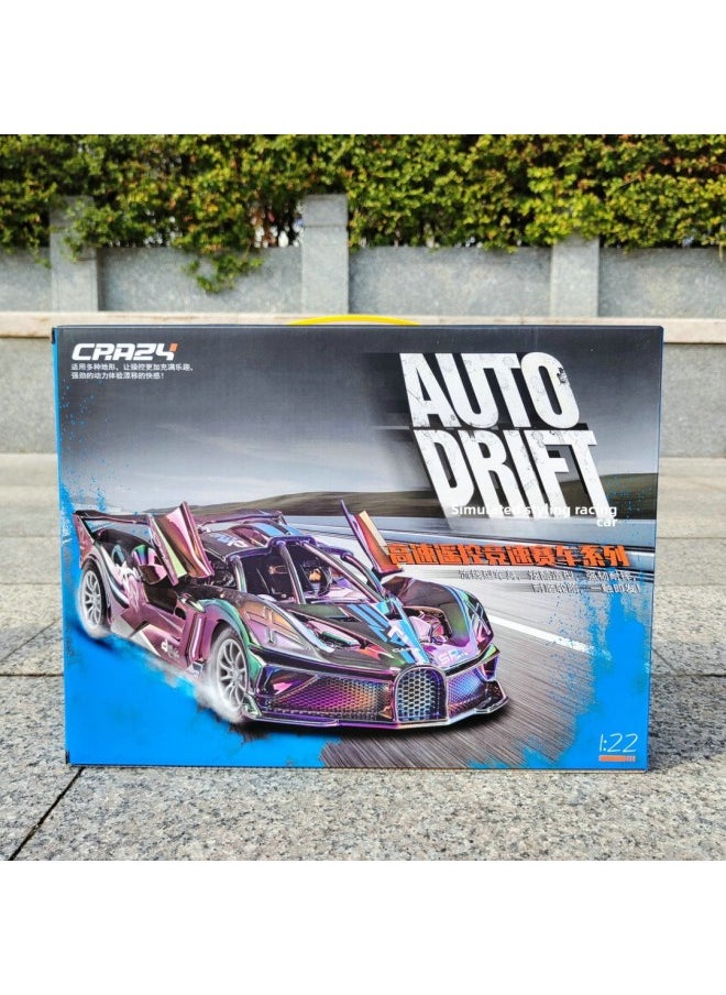 Generic Wireless Charging Remote Control Car Boy Simulation Racing Police Car Model Tutorial Class Enrollment Gifts Children's Toys Wholesale-Color:585-31 Four-channel Charging Remote Control High-speed Plug Car [random Color]  - Image 5