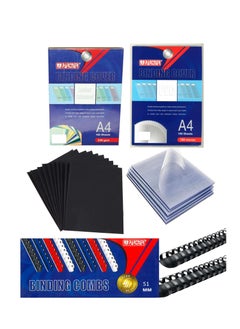 PARTNER Binding Accessories With 51mm Comb Black  - Image 1
