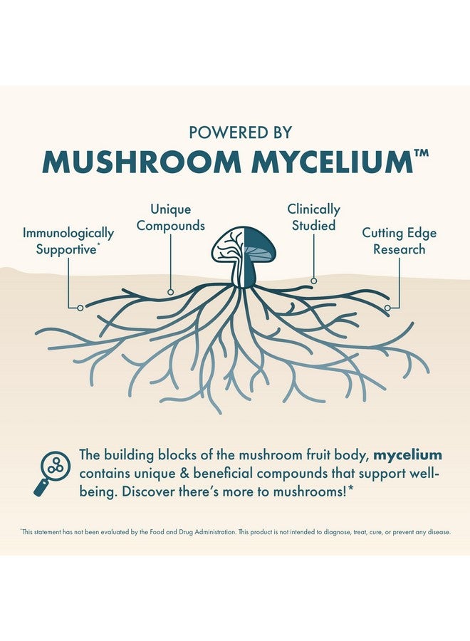 Host Defense MycoBenefits Mood* Capsules - Healthy Mind Support with Lion's Mane, L-Theanine & Ashwagandha - Relaxing & Calming Supplement - 60 Capsules (30 Servings)* - Image 3