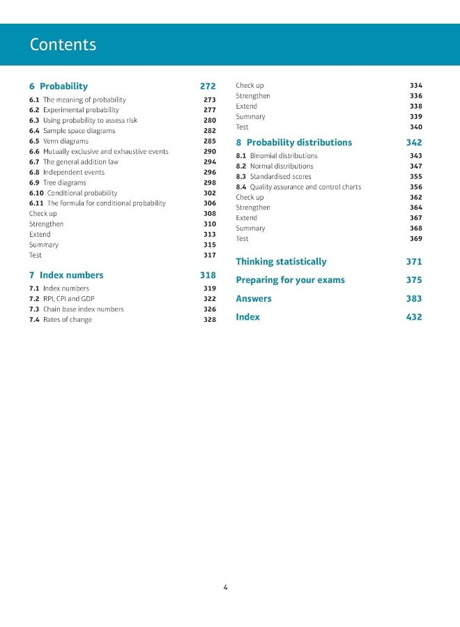 كتاب الطالب الإحصاء إدكسل GCSE (9-1). - Image 4