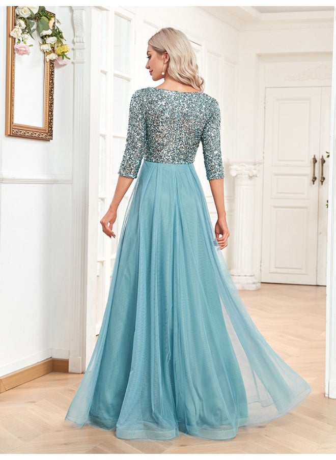 Madam Uniq Sequin Bodice Gown Dress  - Image 4