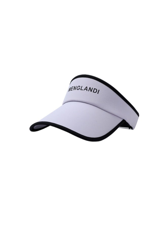 NIBEMINENT Sport Sun Visor Hats, Summer Spring Outdoor Sports Lightweight Empty Top Baseball Cap Cotton Ball Caps for Cycling Running, Tennis, Golf & All Sports - Women and Men - Image 1