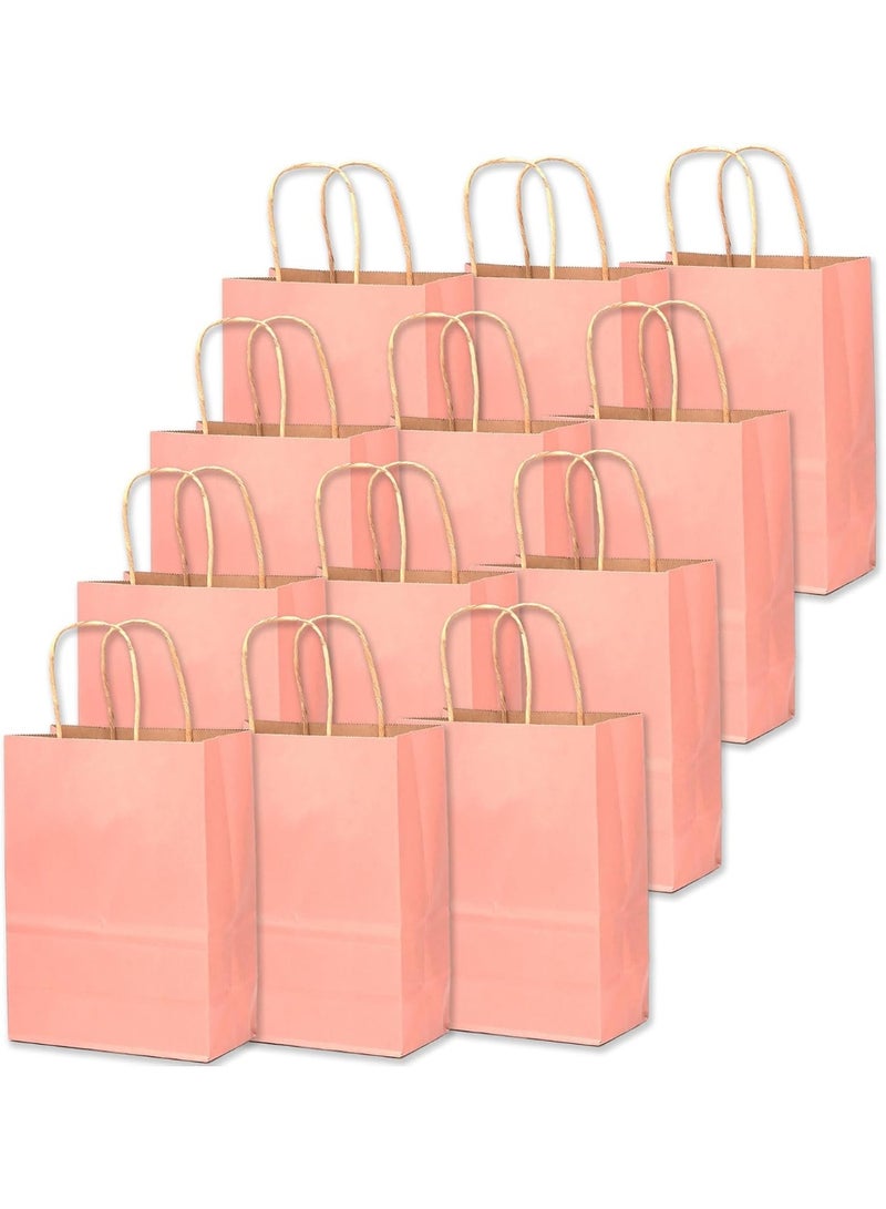 32Pcs Kraft Paper Bags with Handles - 16 Different Color Shopping Gift Bags - 21x15x8cm -8.3x6x3Inch Small Size - Image 4