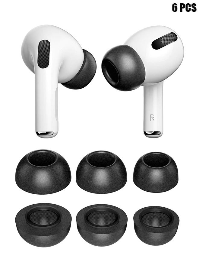 hy Hy 3 Pairs Replacement Ear Tips Compatible With Apple Air Pods Pro Memory Foam Reducing Noise Eartips Accessories The Charging black ZC5899F6D0ACF8404C623Z