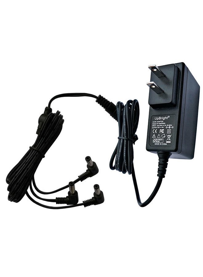 UPBRIGHT AC/DC Adapter Compatible with Lemax Lighted Accessory 4.5V # 74706 Christmas Village Houses Playground Display 3 Output Jack 34988A Spooky Town Collection 64518 4.5 Volts 4.5VDC Power Supply - Image 5