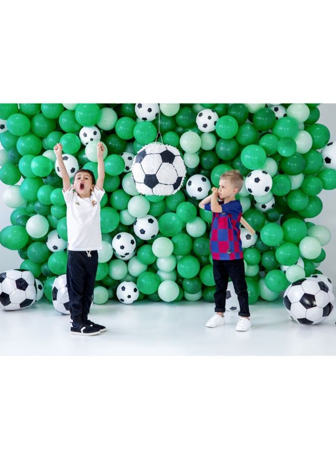 PartyDeco Foil Balloon Soccer Ball, 40cm - Image 3
