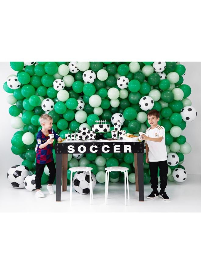 PartyDeco Foil Balloon Soccer Ball, 40cm - Image 4