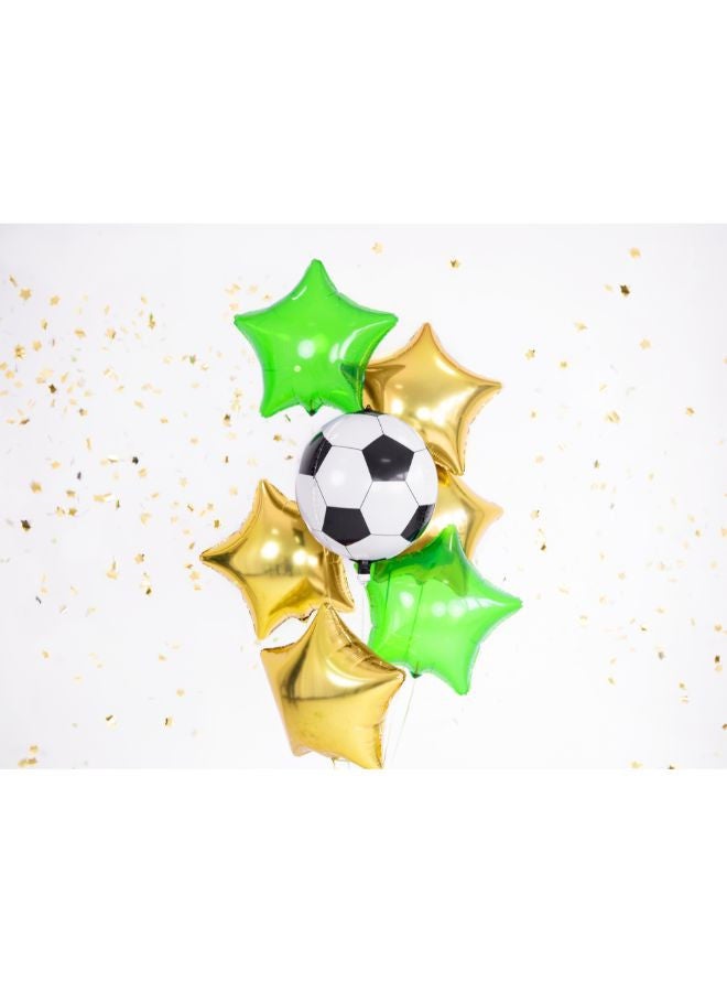 PartyDeco Foil Balloon Soccer Ball, 40cm - Image 2